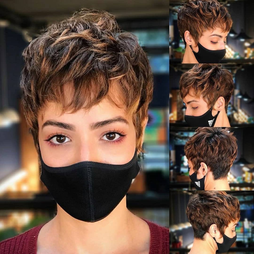 10 hairstyles for thick hair - new pieces and amazing colors