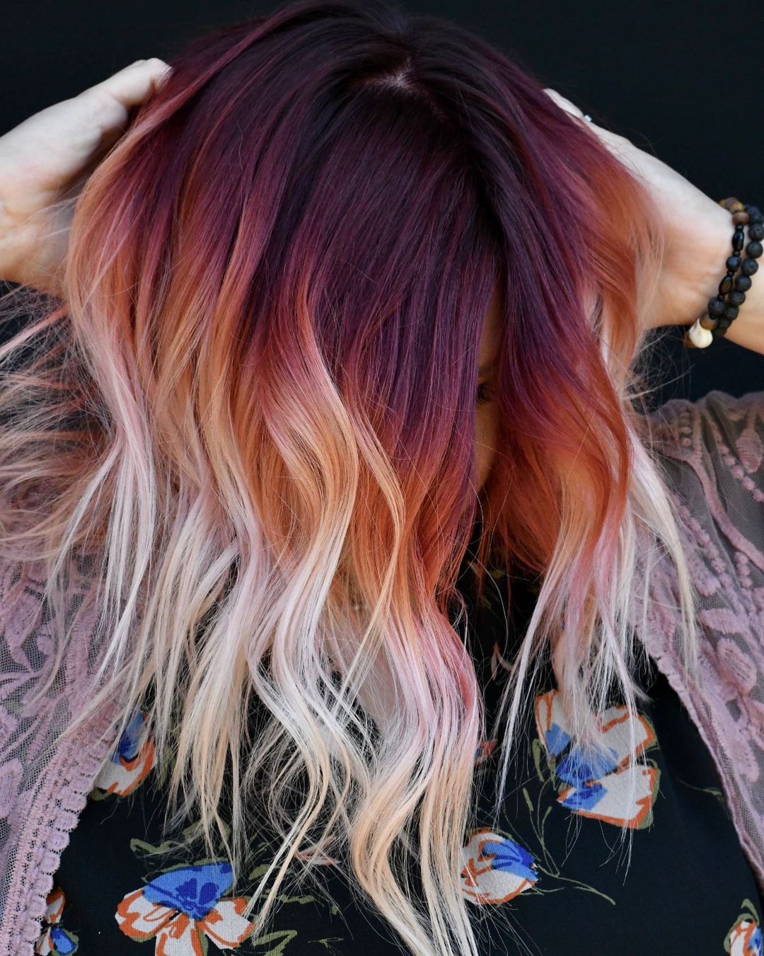 10 long -haired hair color trends in live rainbow designs 10 long -haired hair color trends in live rainbow designs