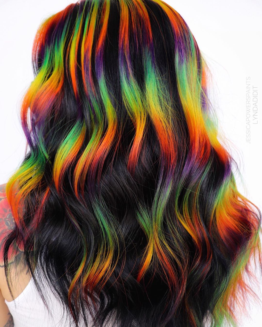 10 long -haired hair color trends in live rainbow designs 10 long -haired hair color trends in live rainbow designs