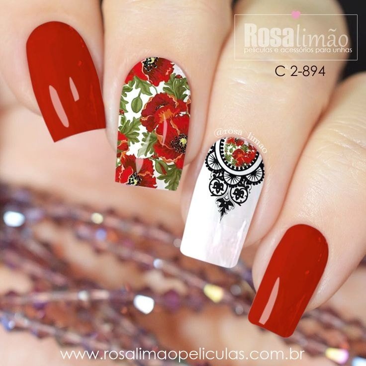 Foil Designs【+20 Nail Ideas with Foil Paper】