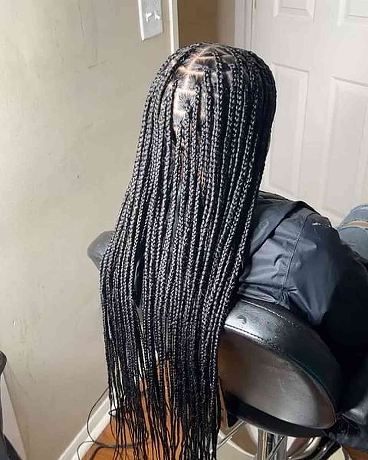 Long braids are great and unwanted