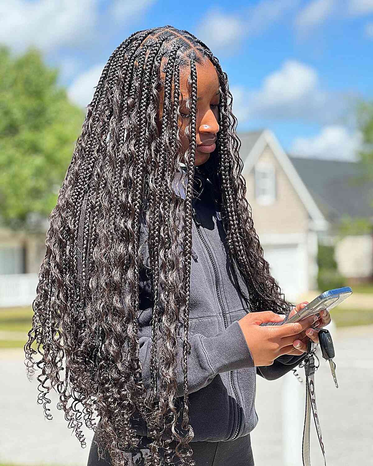 Very long bouquet bouquet ywette bastard with a hairstyle
