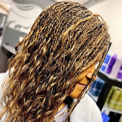 invisible micro braids