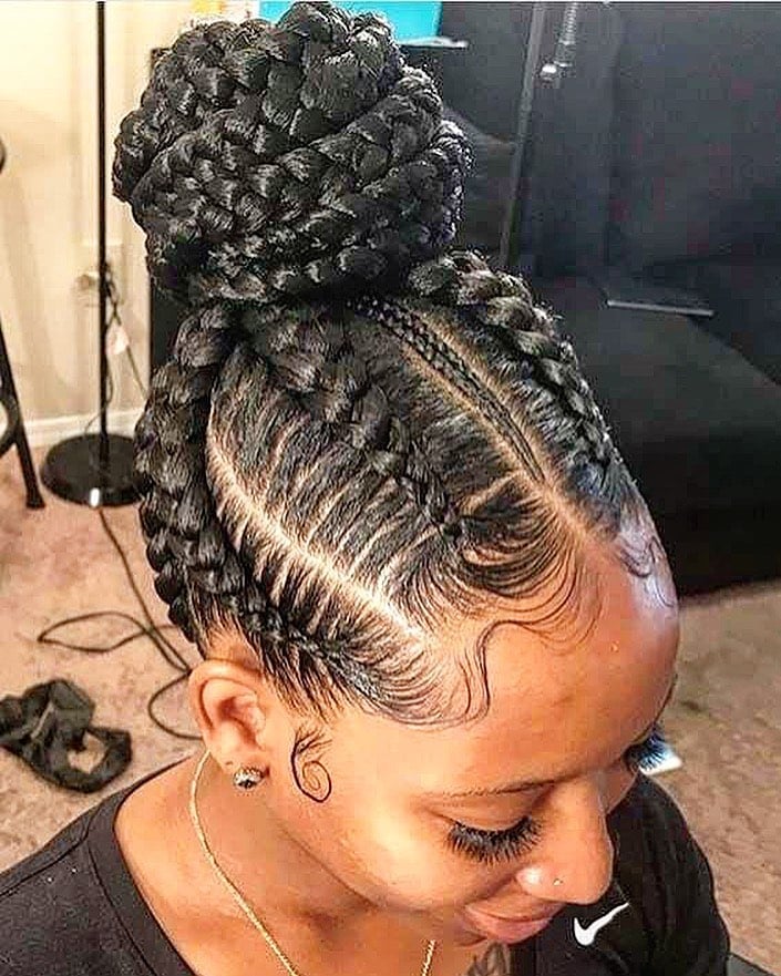 Ghana hairstyle UPDo