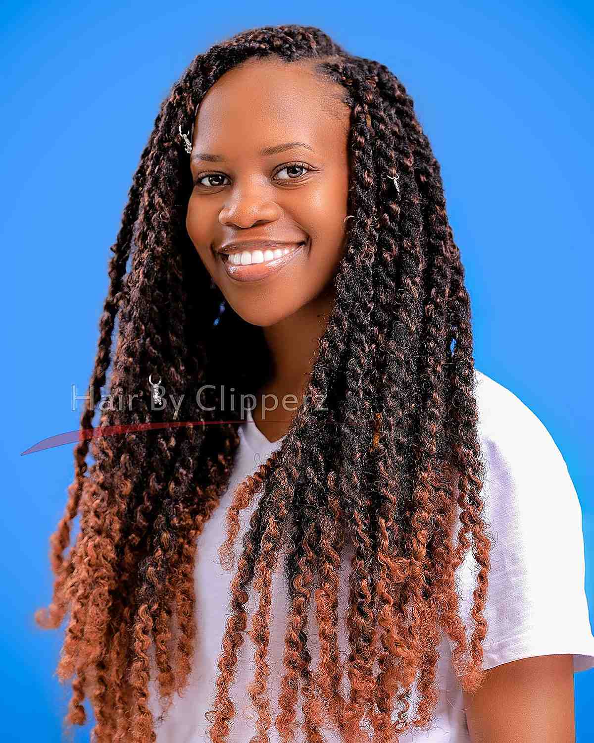 Ideal passion twist braids hairstyle
