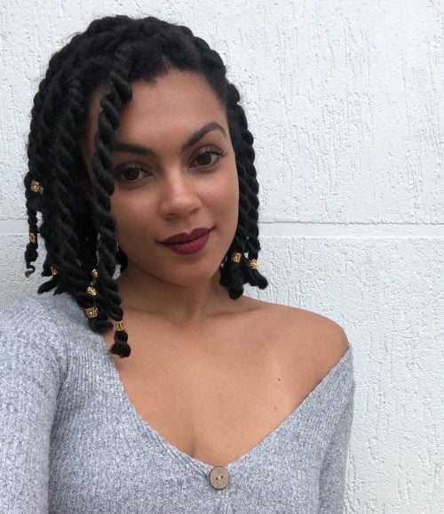 Outstanding short twist braids