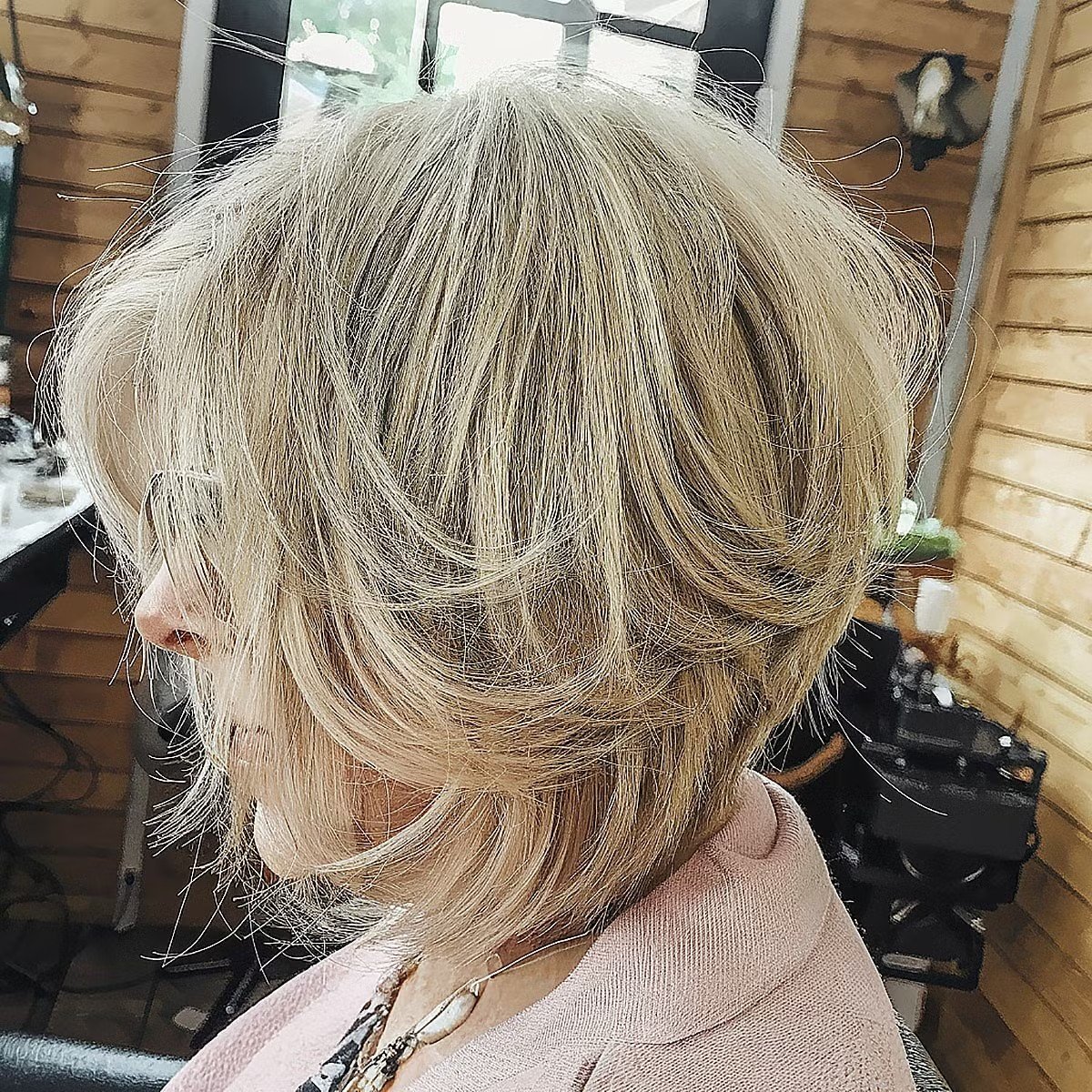 Graduated Bob for Fine Hair for Women Passed Sixty