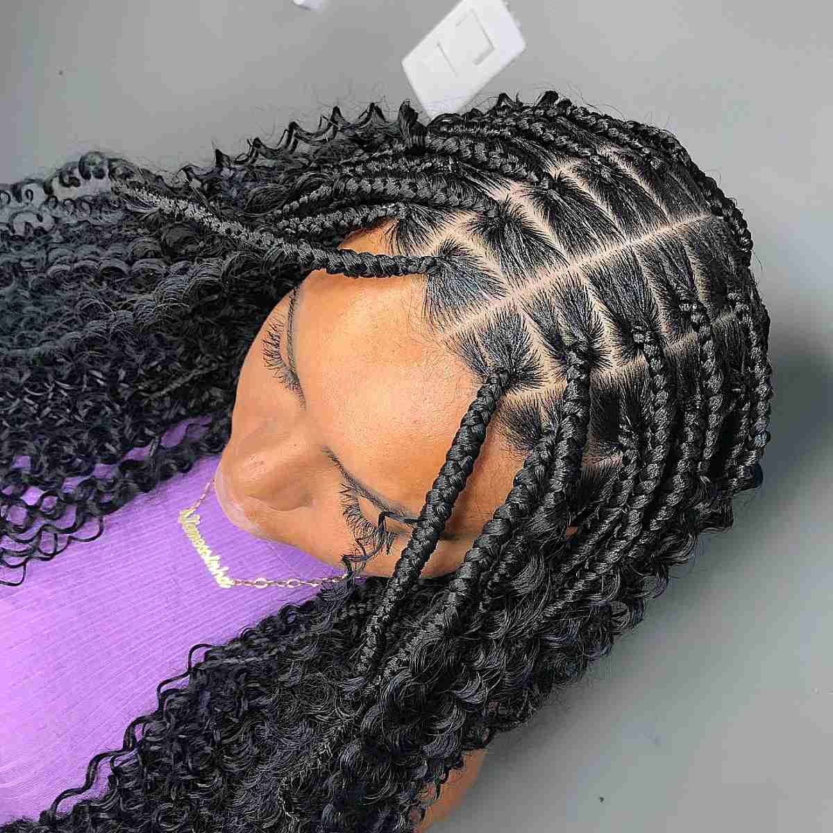 Gypsy Box Goddess Braids with Layers