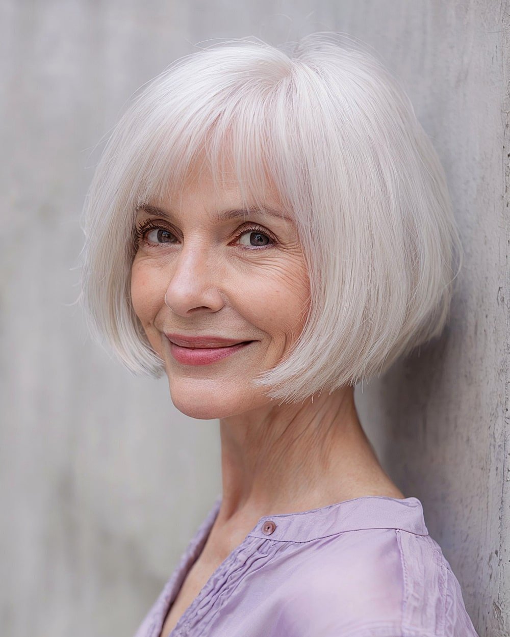 The soft -inverted bob for the layer for more