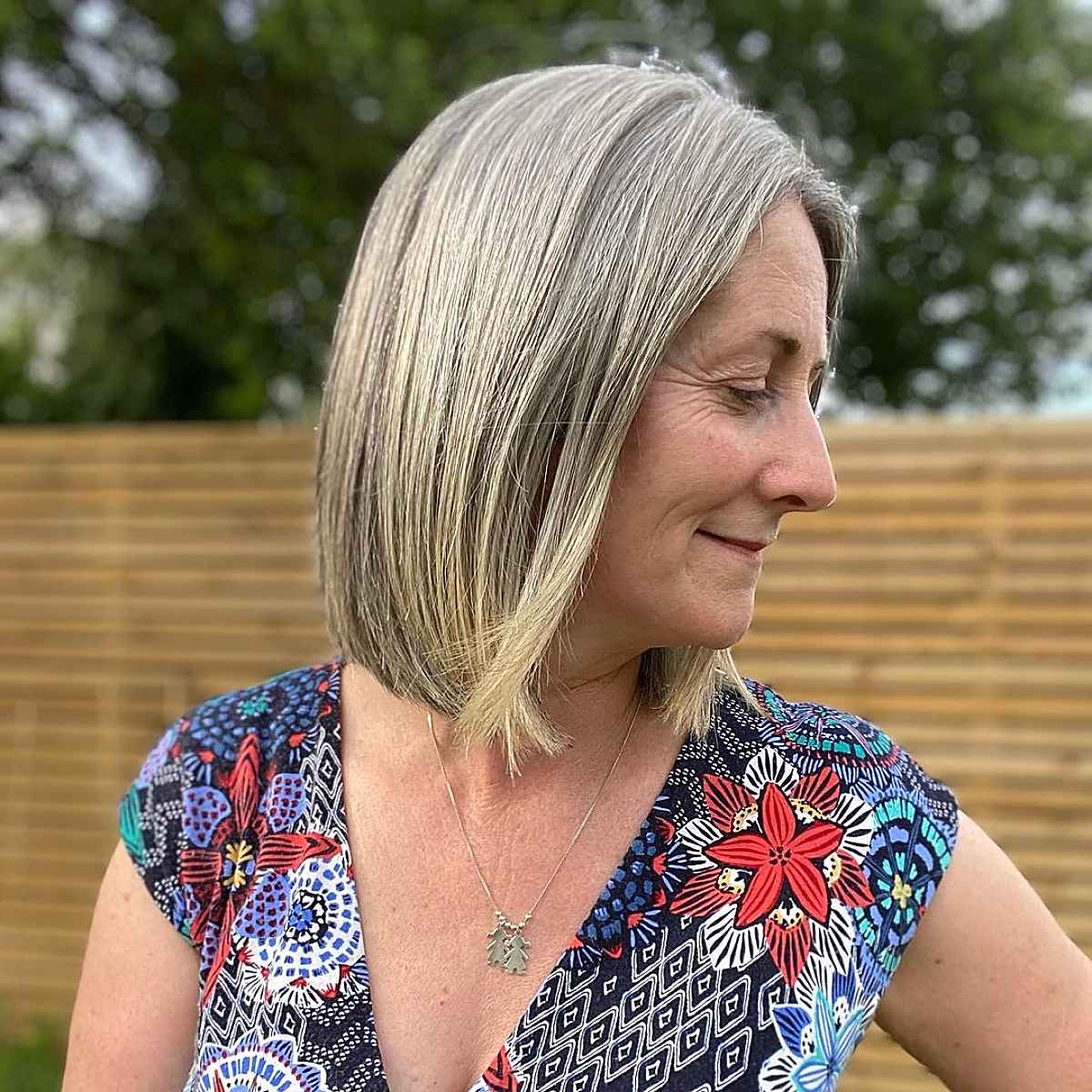 Low-Maintenance Lob for Thin Hair