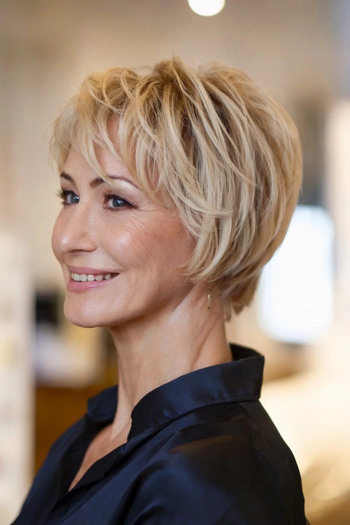 Soft Choppy Layers on a Pixie Bob
