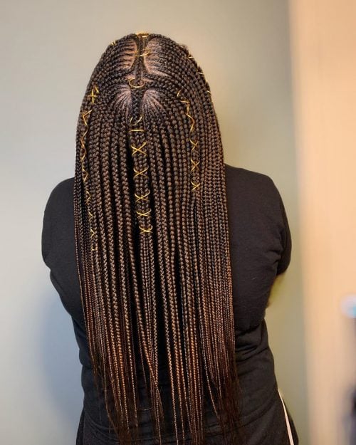 Beautiful Volani tribal braids