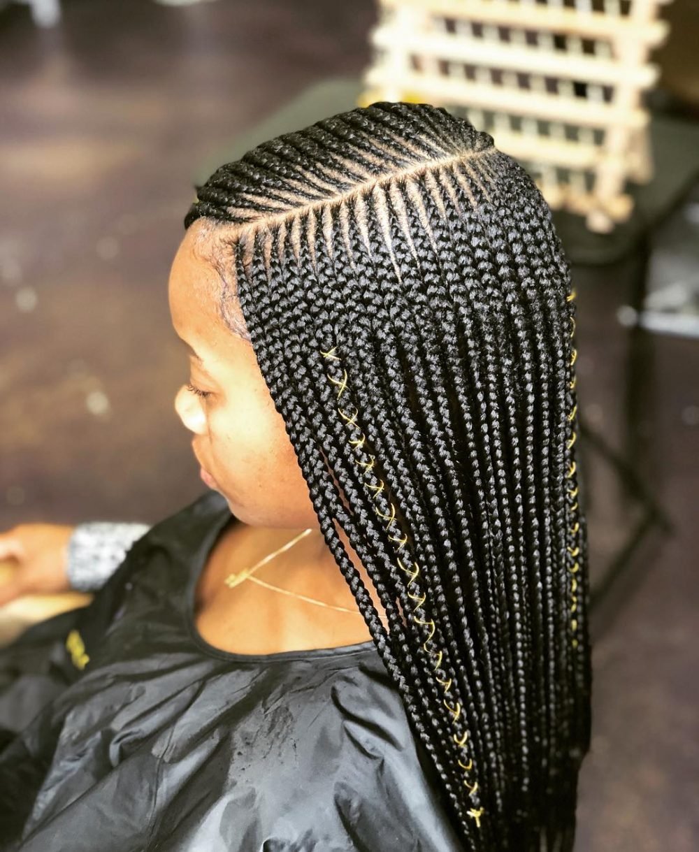 Small lemon juice braids