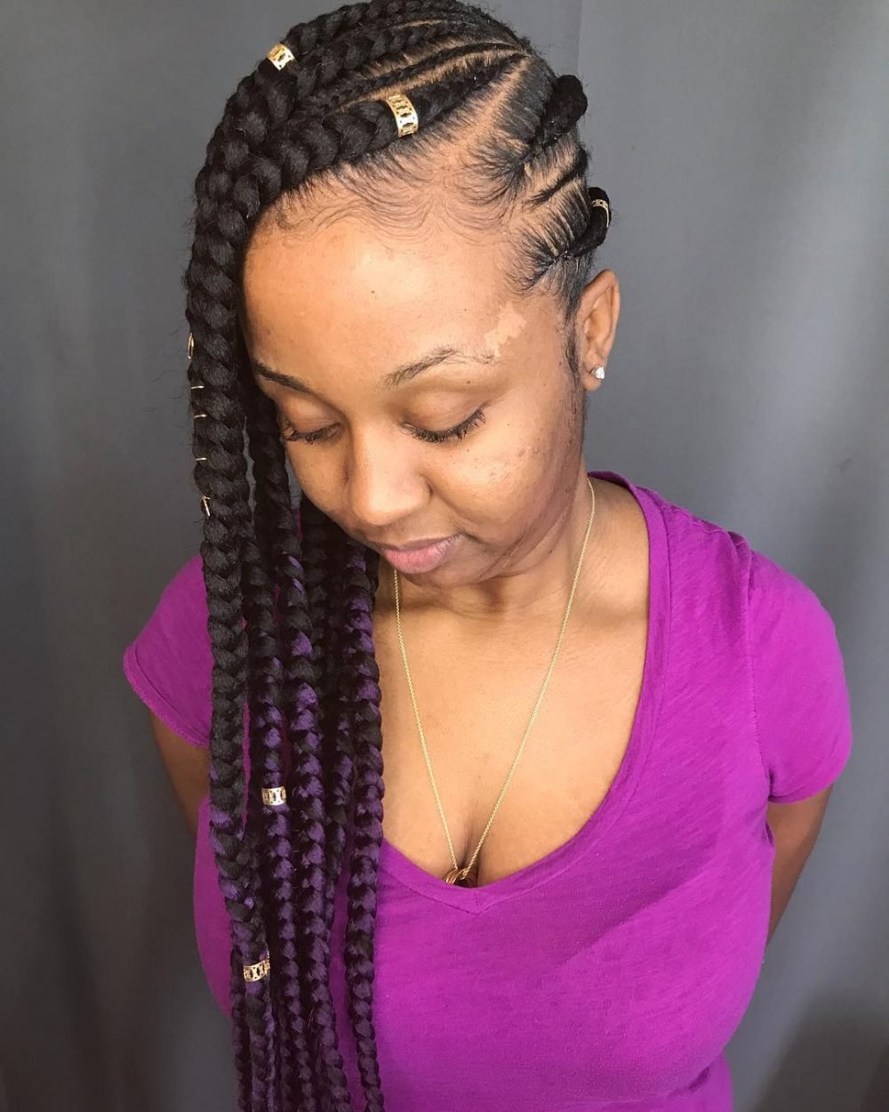 Large lemon braids