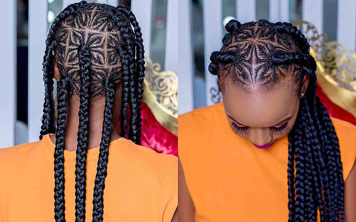Stunning Cornrow Braids
