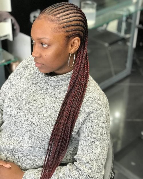 Small Cornrow Braids