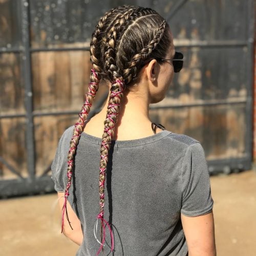 Four strand braids