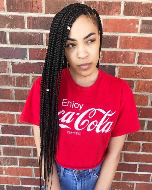 Long braids