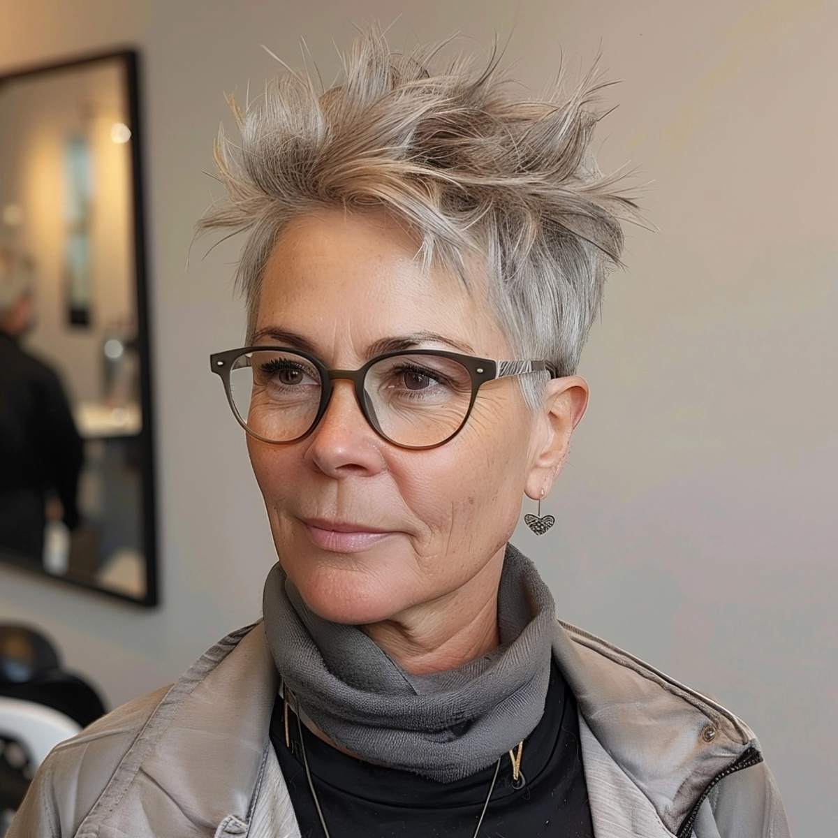 Pixie is unconventional for women more than 60
