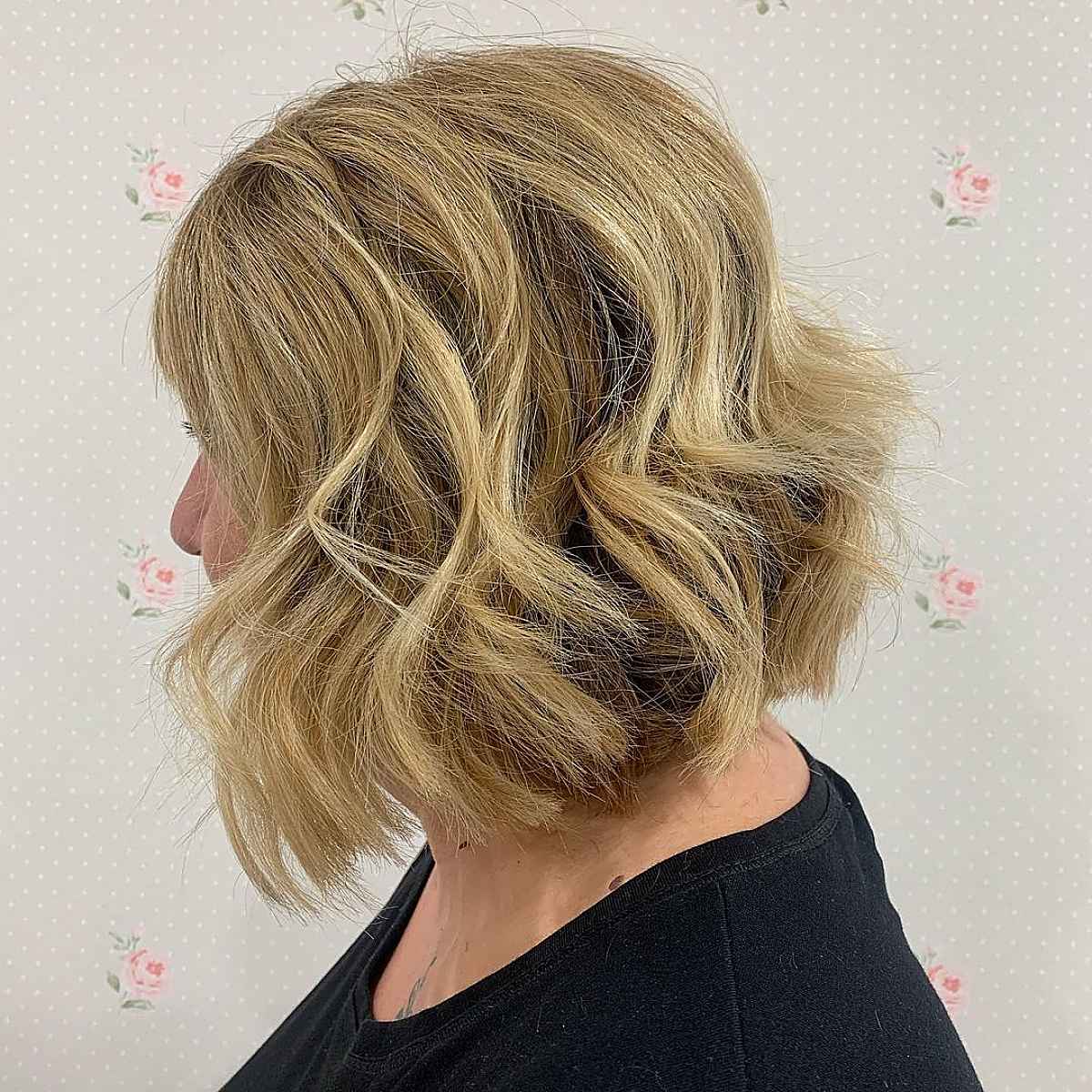 Very Low-Maintenance Jagged Bob