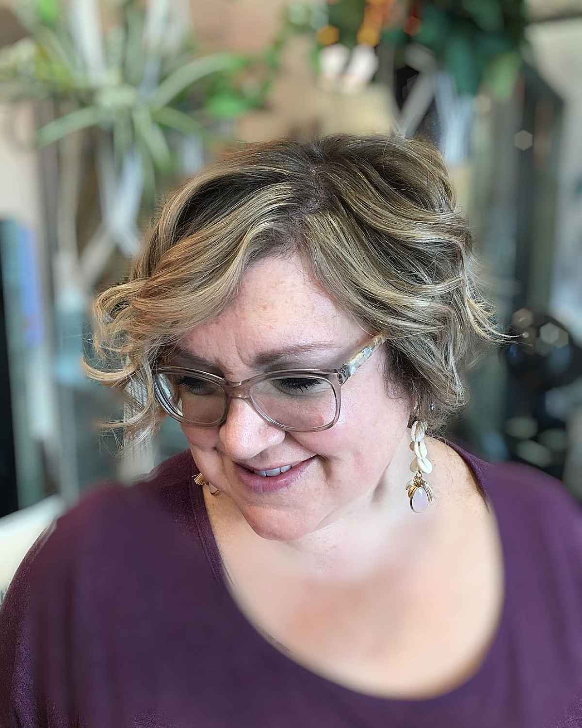 No-Fuss Cut For Wavy Hair