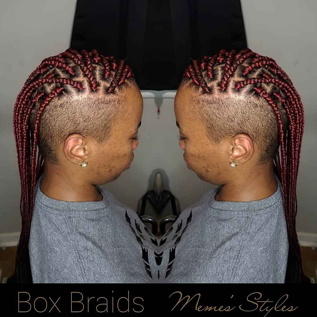 Stand with red braids and Al -urjudi