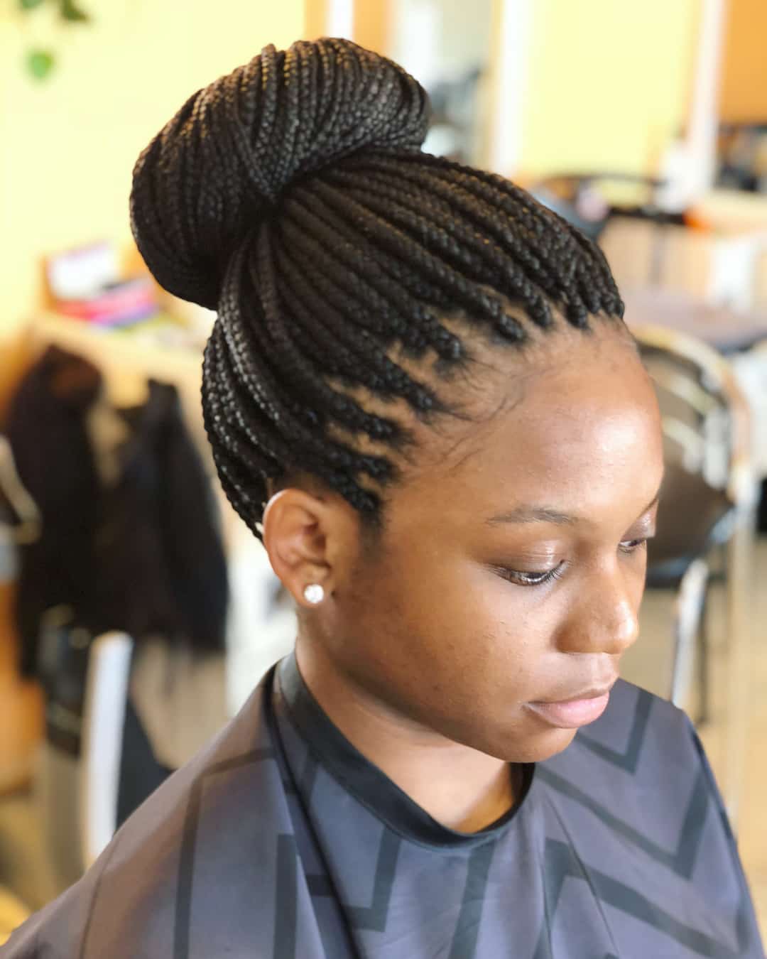 Poetic justice braids with a cake