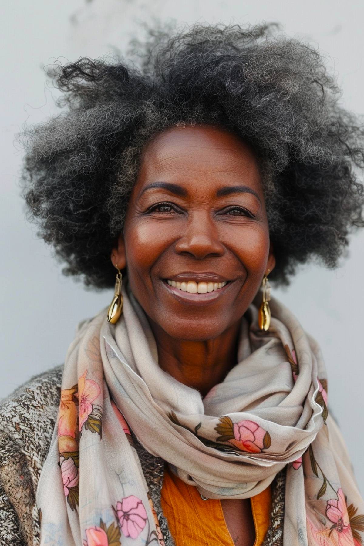 Short natural CloudCrop short for black women more than 60