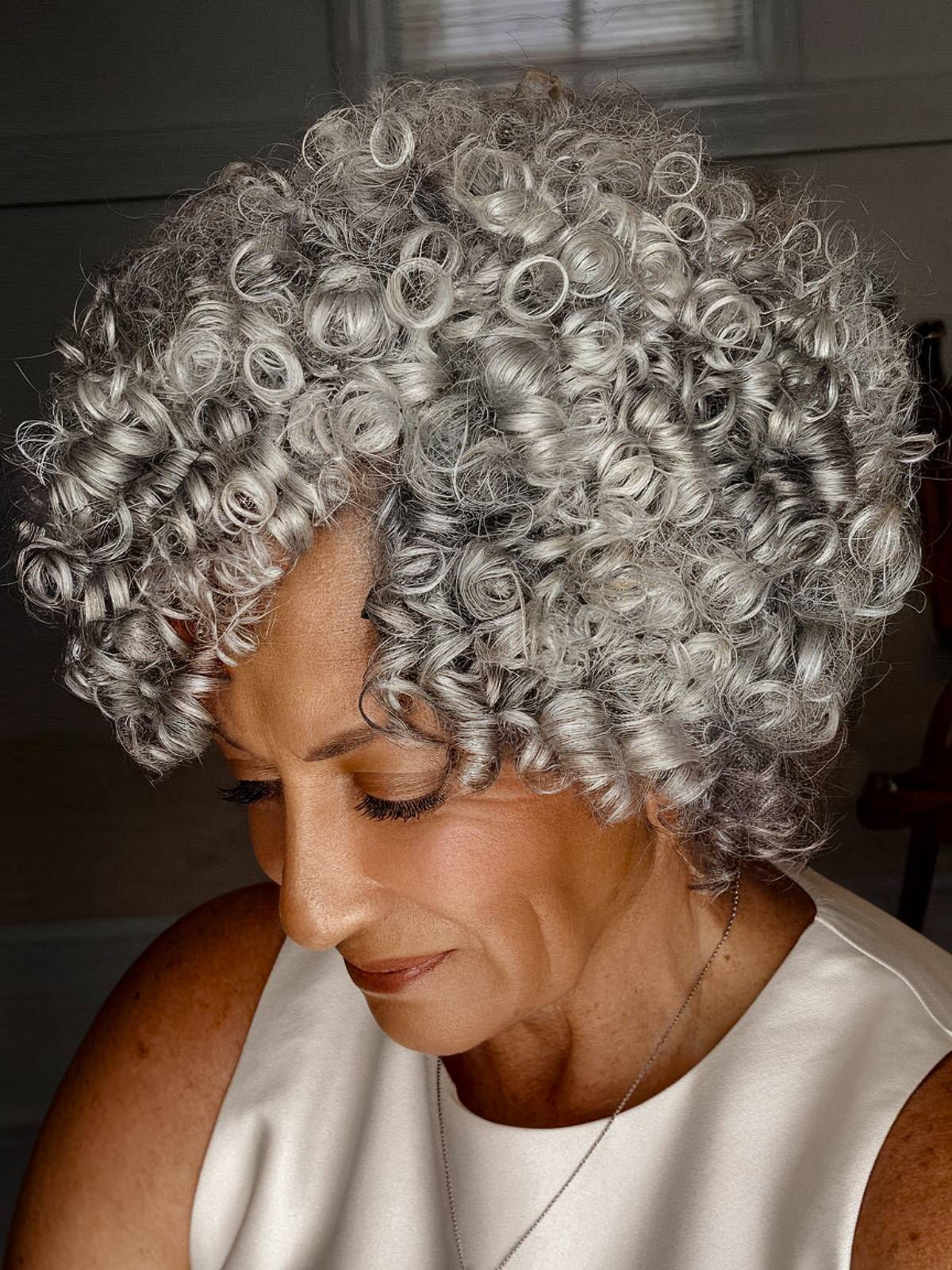 Short hairstyle for crochet for black women more than 60