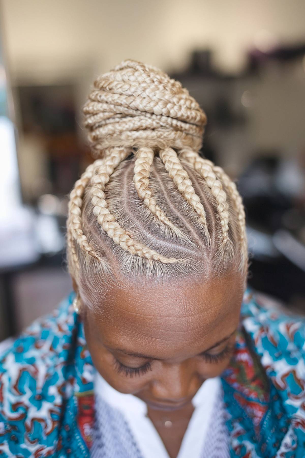 Blonde -branded protective pattern for more than 60