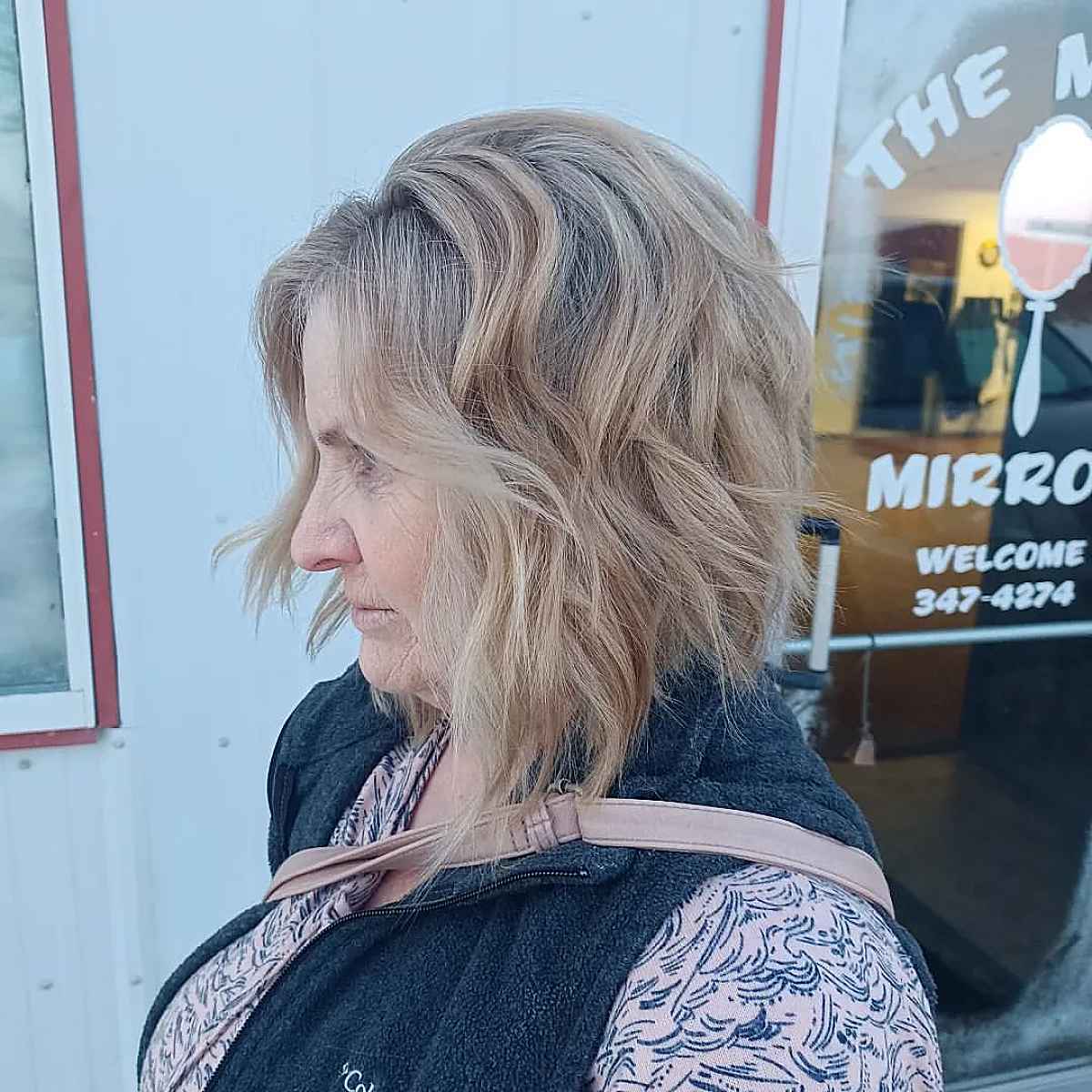 Intermittent lob pattern for a lady over sixty