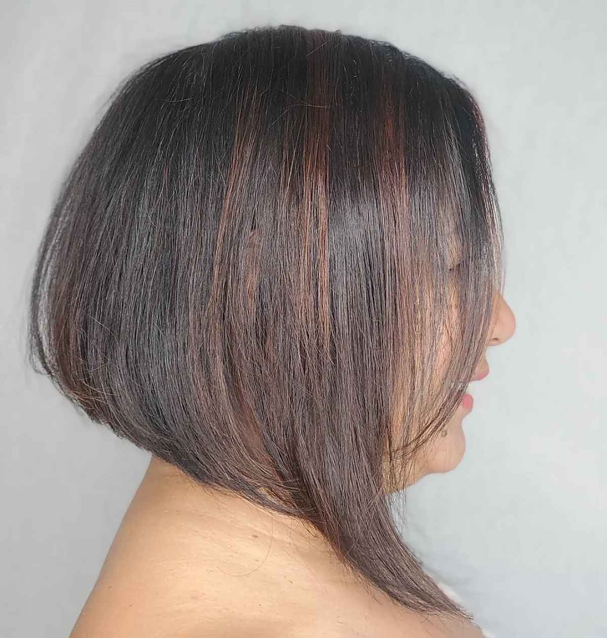 Long -maintenance Bob Bob is long for women over 60 years