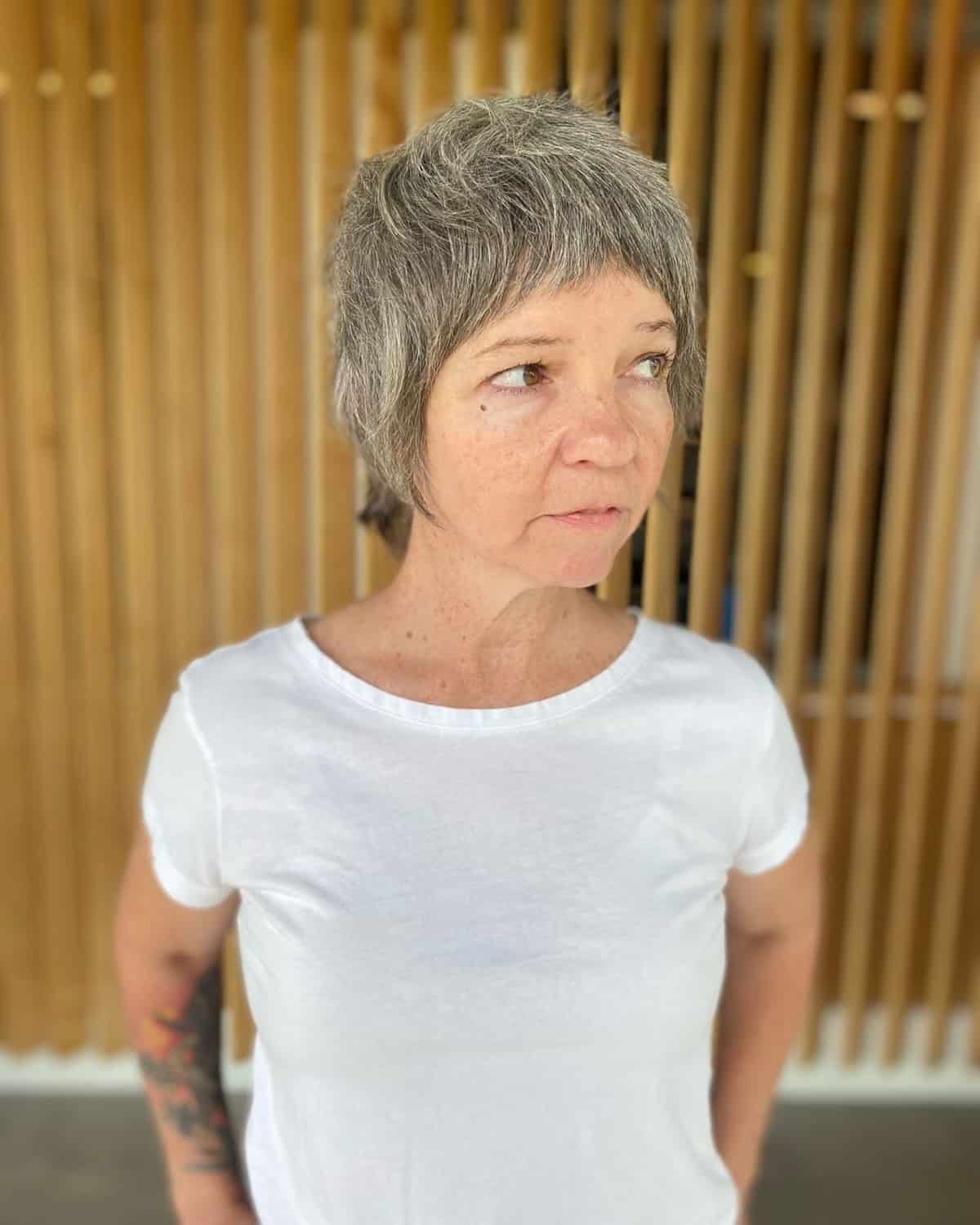 Shagist pieces for women with gray hair