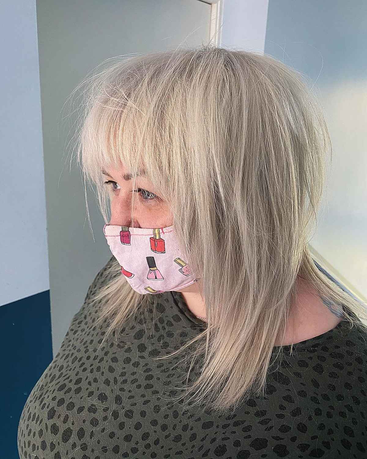 Shaj straight with soft layers for older women