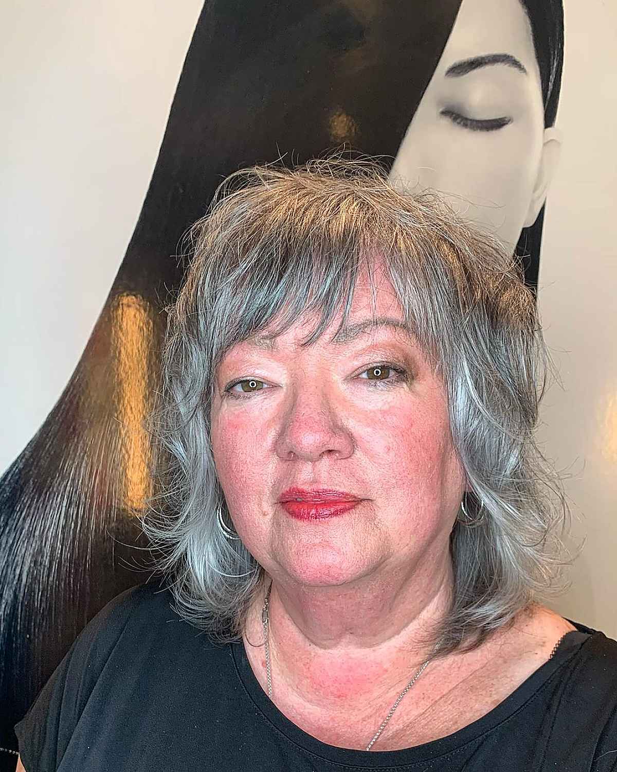 LoB with shagage layers for women more than 60