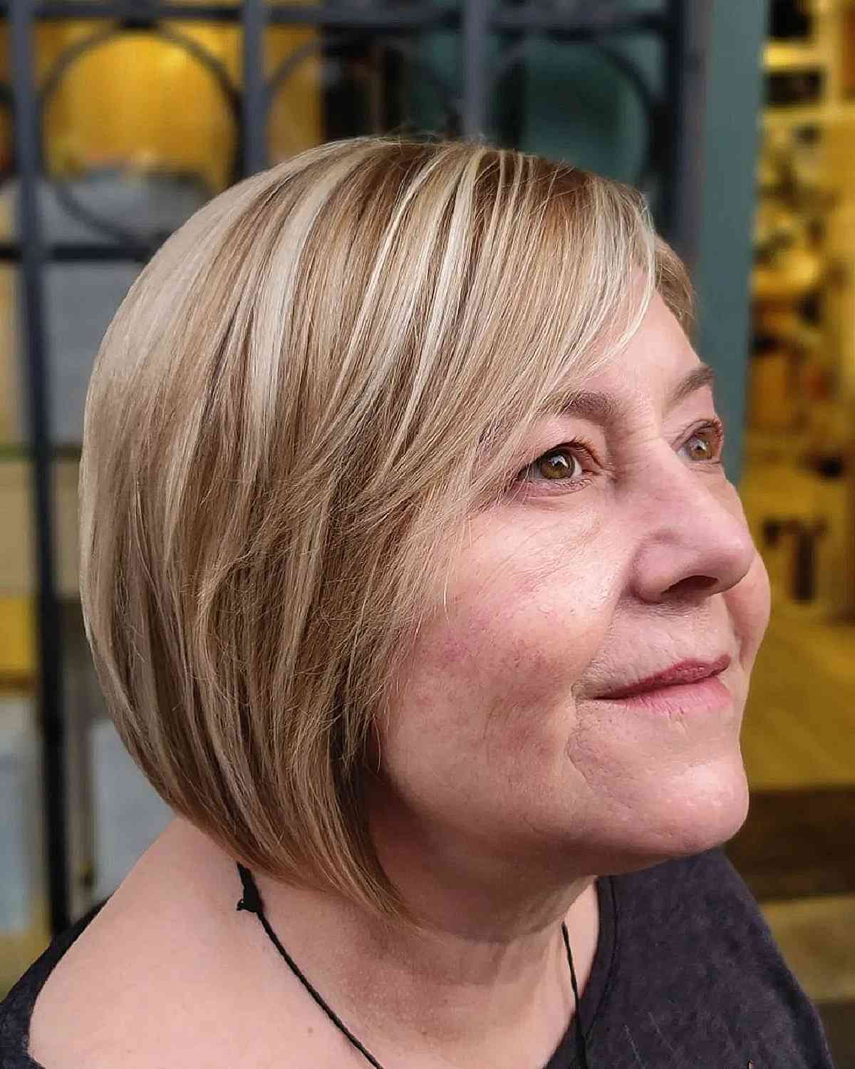 Short Bob with the most prominent events and light
