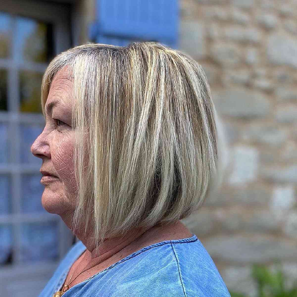 Blonde Balayage Bob