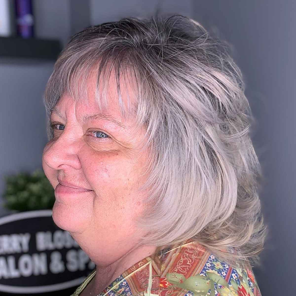 Shag rashs with subsequent explosions for circular faces