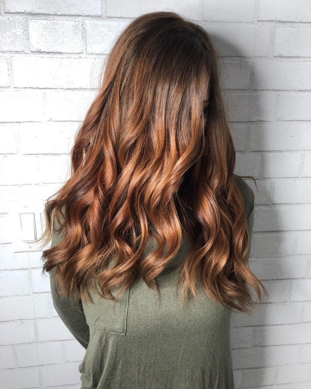 Inspirational dark caramel hair