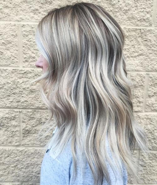 Impressive Silver Undertones as Lowlights