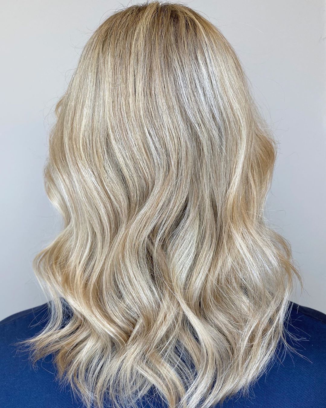 Beautiful Lowlights for White Hair
