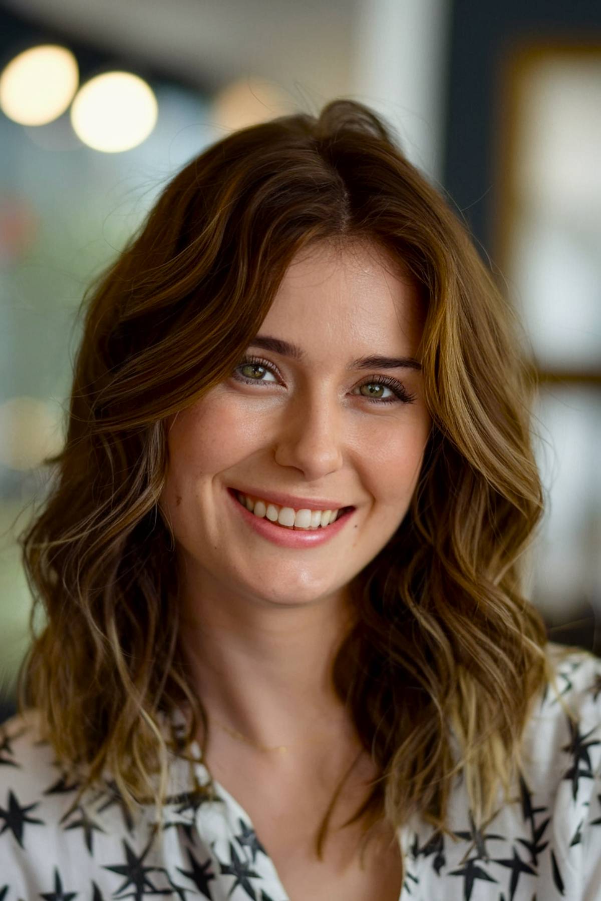 Wave brown hair 2A