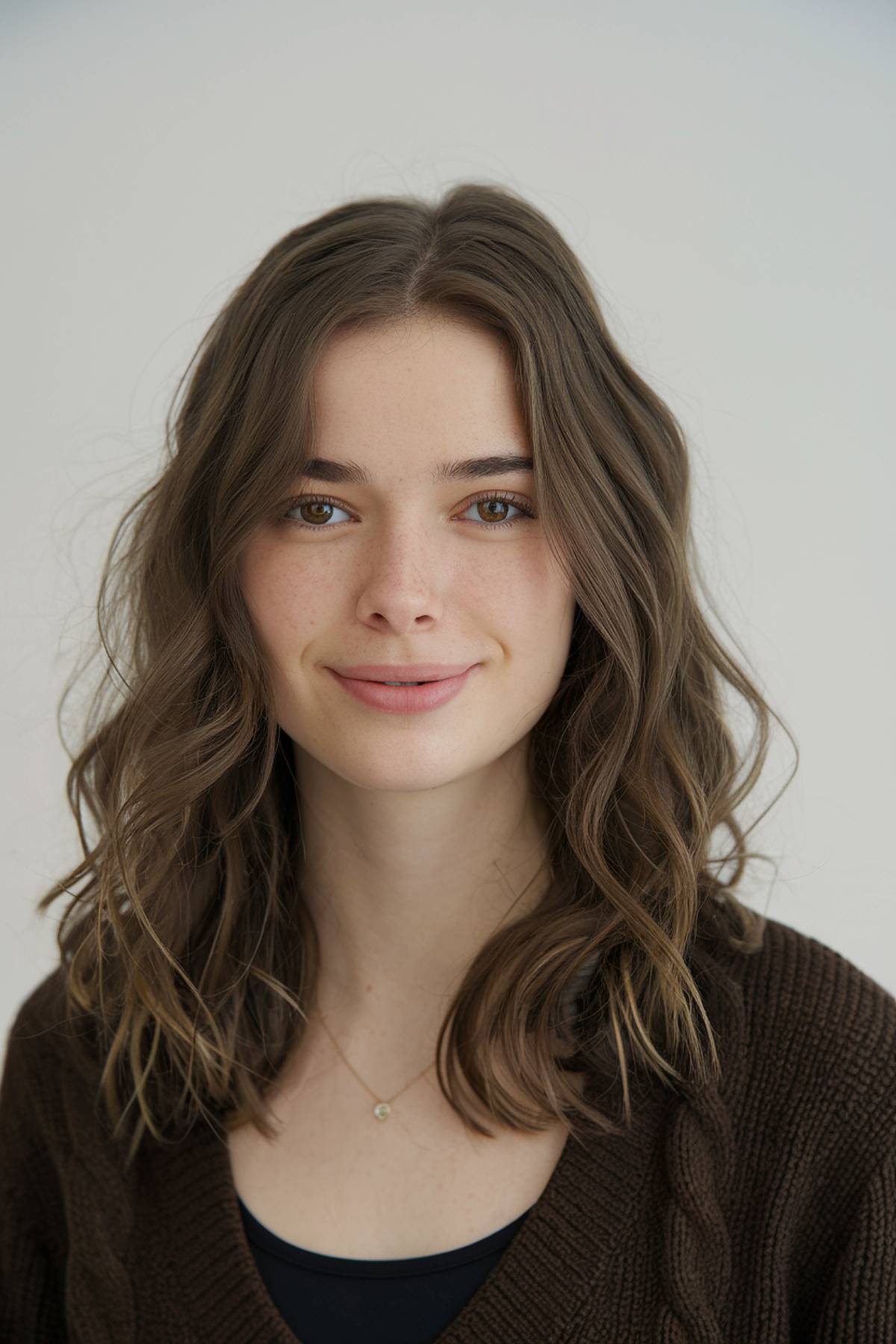 Autumn brauwelly brown hair