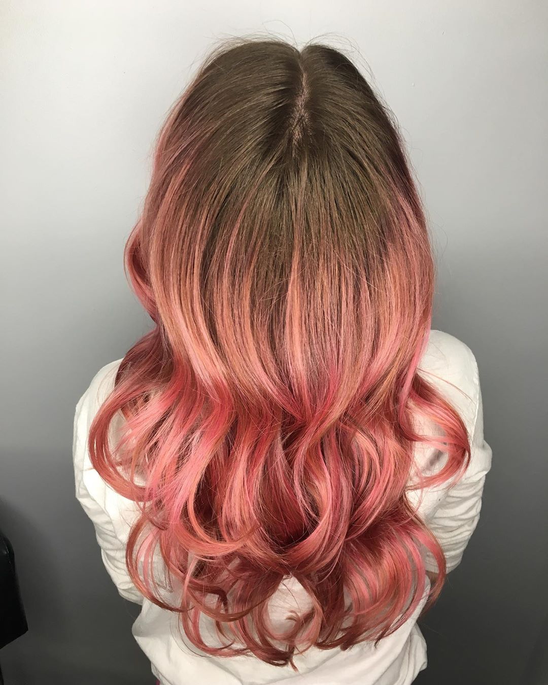 Brown to Pink