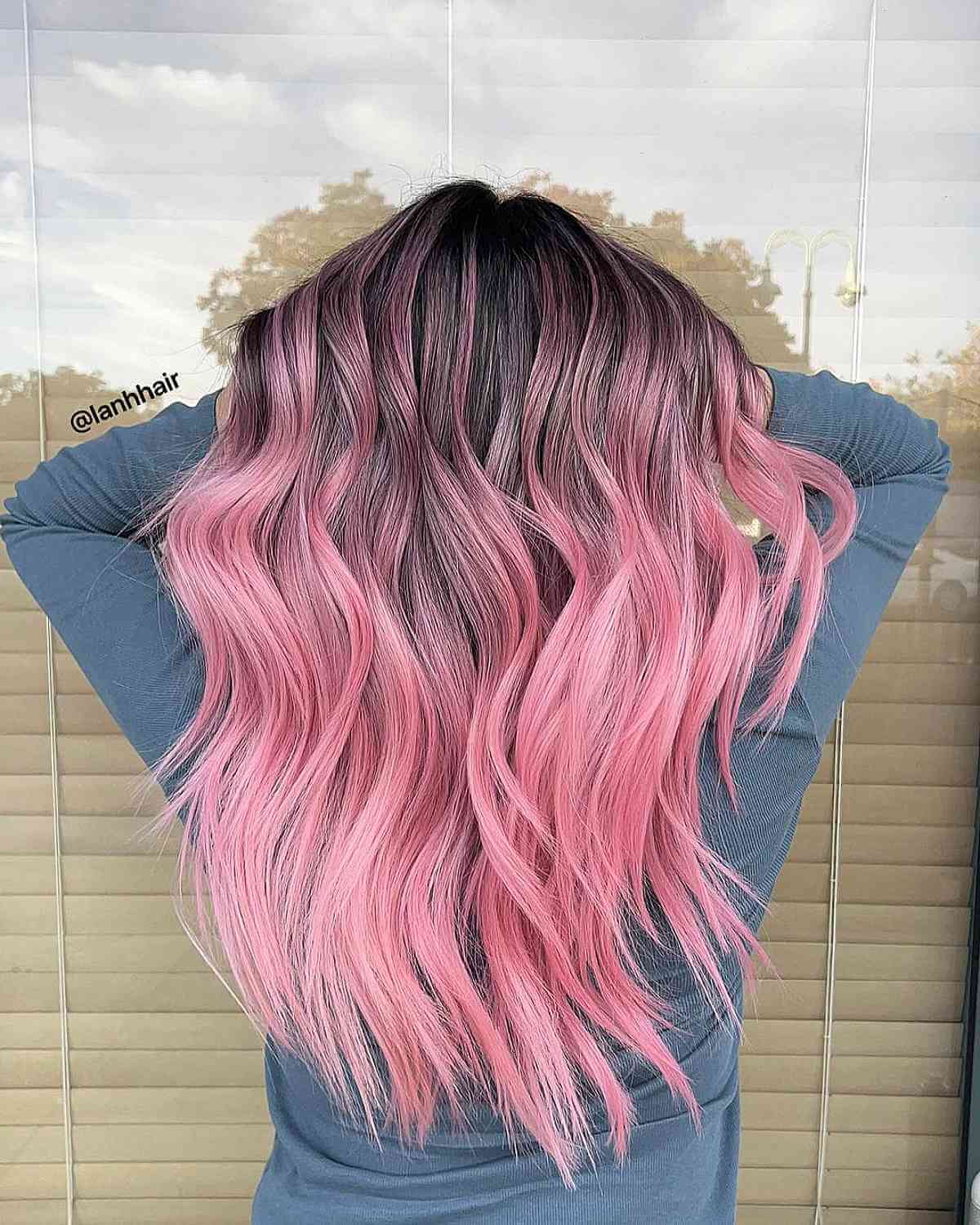 Air Touch Hellrosa Balayage