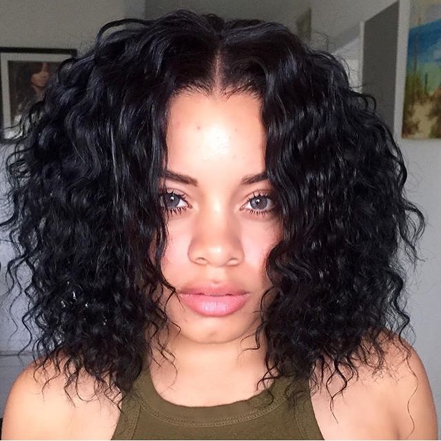 The chaotic hairstyle Bob Pob for black women
