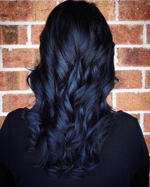 Metallic Blue at midnight