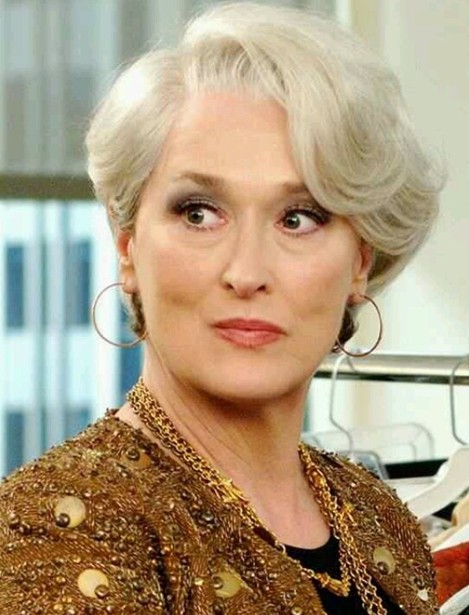 20 Short hairstyles for older women: a wavy haircut with overhead sides