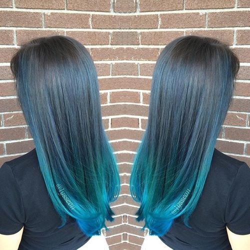 20 Ombry blue hair you can 20 Umbber blue hair you cannot miss