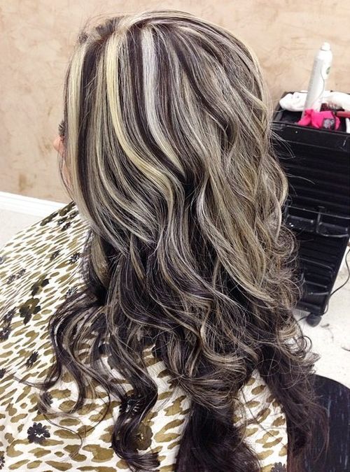 20 idea to have a distinctive fragment and white for hair